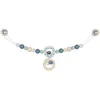 Image de Chaîne de poussette en bois Géométrie bleu clair Heimess® - Acc HM765260