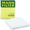 Image de MANN-FILTER CU 2035 Filtre à air de cabine - VÉHICULE DE TOURISME + UTILITAIRES