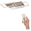 Image de Paul Neuhaus Plafonnier LED, bois de cercle, CCT, intérieur, 36 W, 4320 lm (8330-79)