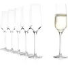 Image de Verres à Champagne Stölzle Lausitz Experience Lot de 6, 190 ml   Élégantes Flûtes Cristal pour Champagne & Prosecco   Résistants & Lavables en Machine
