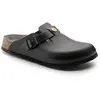 Image de Birkenstock Boston BS Oiled 0960813, socle, Noir, 39 EU