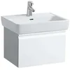 Image de Laufen Pro A Meuble sous lavabo 1 tiroir pour lavabo 818952, 390 x 520 x 450, couleur : neige (blanc mat) - H4830330954631