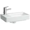 Image de Laufen Lavabo Salle de Bain Asymétrique Gauche Running PRO 480 x 280 cm, Blanc, 8159550001041