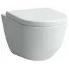 Image de Laufen Pro Mur WC - en tant que Génie civil ou Rondelle plate disponible - blanc Propre Manteau