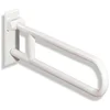 Image de HEWI 801.50.120 99 Poignée pliante rotative 801 L 850 mm Blanc pur