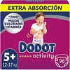 Image de DODOT - Activity Lot de 96 couches pour bébé Taille 5+