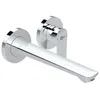 Image de Ideal Standard Série Connect Air partie extérieure robinet mural PE - Embout de 22 cm chromé