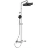 Image de Ideal Standard Ceratherm T25+ Système de douche, pommeau de douche à économie d'eau avec jet variable et protection anti-brûlure, flexible de douche 1750 mm   Chromé (315 x 531,5 x 1117 mm)