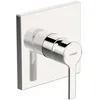 Image de Hansa Hansaronda unité fonctionnelle avec décor Mitigeur de douche à levier unique, rosace carrée, 150x150mm, chromé - 83869583