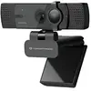 Image de CONCEPTRONIC Webcam AMDIS08B 4K Ultra HD avec Double Microphone