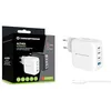 Image de CONCEPTRONIC Chargeur USB PD GaN 4 ports 100 W avec câble de charge USB-C, USB-C x 3, USB-A x 1, QC 3.0, PPS