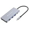 Image de CONCEPTRONIC Station d'accueil USB-C vers HDMI, USB3.0, 100 WPD 10 en 1, 0,2 m, noire