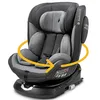 Image de Osann Swift360 S i-Size, Siège enfant rotatif à 360 degrés, Reboarder 76-150 cm (environ 9-36 kg) - Universe Grey