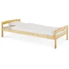 Image de Lit Simple lit Enfant Moritz 90 x 200 cm pin Massif Vernis Naturel