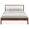 Image de IDIMEX Apoana Tête de lit à lattes en bois pour lit double 140 x 190 cm Marron
