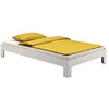 Image de IDIMEX Lit futon Thomas Couchage Simple 100 x 200 cm 1 Place / 1 Personne, en pin Massif lasuré Blanc