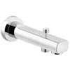 Image de Kludi 1350105 Bec De Baignoire avec Inverseur Saillie, Argent, 170 mm