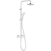 Image de KLUDI Logo 680950500 Thermostat double shooter Chromé/blanc