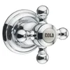 Image de Kludi Adlon Cold 518150520 Kit de montage pour valve encastrée Chromé