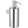 Image de Keuco Plan 14953170100 Distributeur de lotion avec pompe et insert en plastique Argenté anodisé