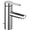 Image de Keuco 53902010000 7938501 Plan Blue Mitigeur de lavabo à levier simple avec garniture d'écoulement Chromé