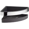Image de Keuco Moll 12757010001 Corbeille de Salle de Bain Chromé/Gris