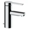 Image de KEUCO PLAN Blue Mitigeur de lavabo monocommande 90 avec poignée de levier de vidage et bonde 107 mm, couleur : chromé