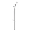 Image de Keuco Ensemble de douche IXMO, barre murale 855 mm, rosaces rondes, couleur: chromé - 59587010921