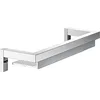 Image de Keuco Edition 90 Square Étagère de douche 34 cm, en aluminium chromé, fabriquée en Allemagne, avec vis et chevilles, étagère de douche à percer