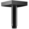 Image de Keuco Edition 11 Bras de douche 53089 pour raccordement au plafond G 1/2, saillie 100 mm, couleur: noir mat