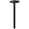 Image de KEUCO Bras de douche, raccord de plafond, rectangulaire, saillie 300 mm, 53089370302, couleur : noir mat