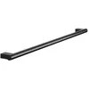 Image de KEUCO Plan Porte-serviettes de bain en métal noir mat 85 cm