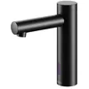Image de Keuco IXMO 59511 Mitigeur électronique de lavabo 130 sans bonde projection 124 mm Fonctionnement à piles Noir mat