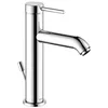Image de KEUCO IXMO Soft Mitigeur de lavabo 130, avec bonde à tirette, saillie 129 mm, 59501012001, couleur : chromé