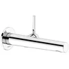 Image de KEUCO Edition 400 Mitigeur de lavabo monocommande UP pour montage mural, saillie 197 mm, couleur : chromé