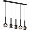 Image de Trio Suspension 5 lumières Clayton Noir - 310300532