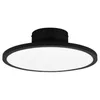 Image de Trio Plafonnier LED noir Tray - 640910132