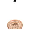 Image de Trio-Leuchten Suspension rotin naturel