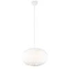 Image de Trio R41581001 Lampadaire en tissu Furry crème Ø 50 cm