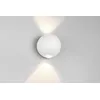 Image de Trio Leuchten Avisio 246760231 Lampe Exterieur, Luminaire Exterieur, Applique Murale d'Extérieur en Aluminium Moulé sous Pression avec 2 LED de 2 W Blanc Mat