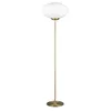 Image de Trio Lampadaire Vintage Verre et métal Fomento