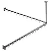 Image de Emco 358700123 System 2 Kit de rideau de douche avec 24 anneaux Chromé 1200 mm