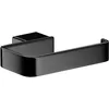 Image de Emco Loft 50013301 Porte-Rouleau de Papier Toilette Noir Largeur 128 mm sans Couvercle, Normal