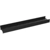Image de Emco aura 854513402 Rail de douche avec deux gouttières Noir mat 600 mm