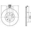 Image de TEXTAR Disques de frein 92144700 (2 pièces)