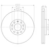 Image de TEXTAR 92106705 disque de frein