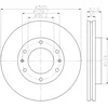 Image de TEXTAR Disques de frein 92203800 (2 pièces)