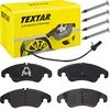 Image de TEXTAR Kit de plaquettes de frein d'origine, frein à disque avant, 2440903