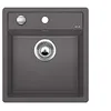 Image de BLANCO DALAGO 45   Évier au Design Moderne pour Sous-meubles de 45 cm de large   En Composite de Granit SILGRANIT   Gris   518846