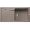 Image de Blanco Sona 6 S Silgranit PuraDur Évier de cuisine encastrable et réversible - Gris anthracite, marron, 519696